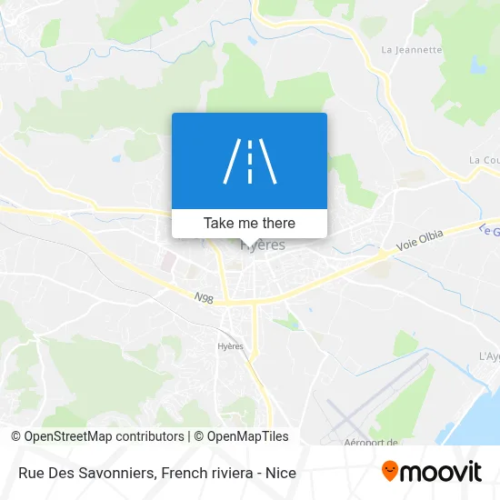 Rue Des Savonniers map