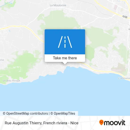 Rue Augustin Thierry map