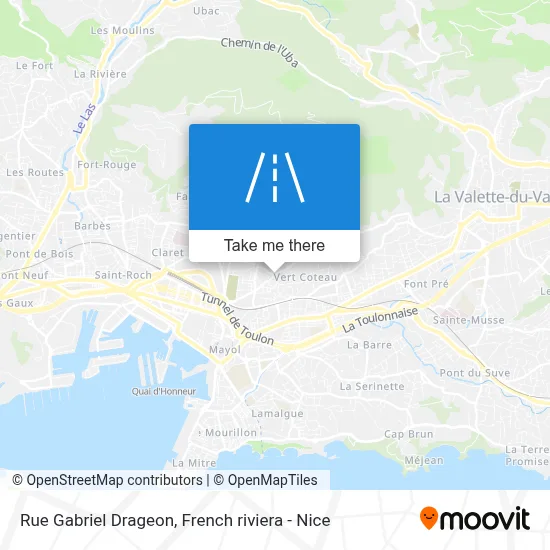 Rue Gabriel Drageon map