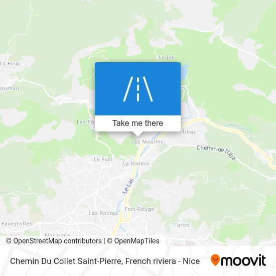 Chemin Du Collet Saint-Pierre map