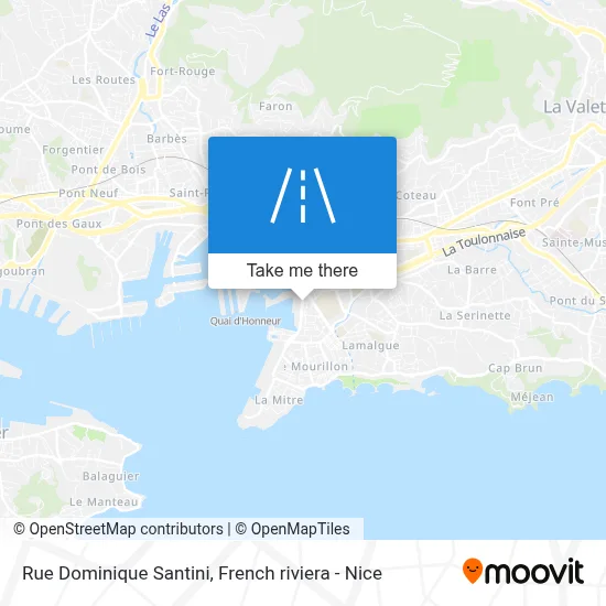 Rue Dominique Santini map
