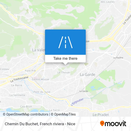 Chemin Du Buchet map