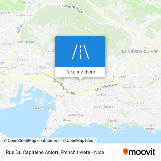 Rue Du Capitaine Aniort map