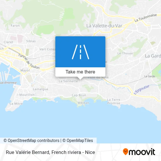 Rue Valérie Bernard map