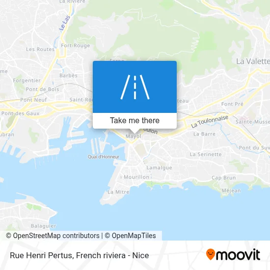 Mapa Rue Henri Pertus