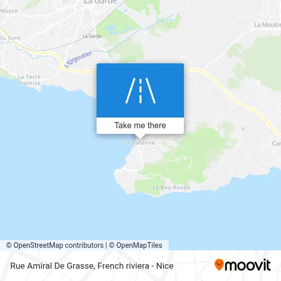 Rue Amiral De Grasse map