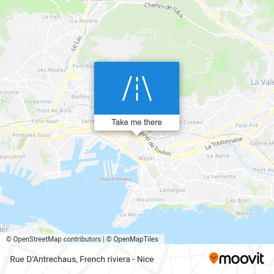 Rue D'Antrechaus map