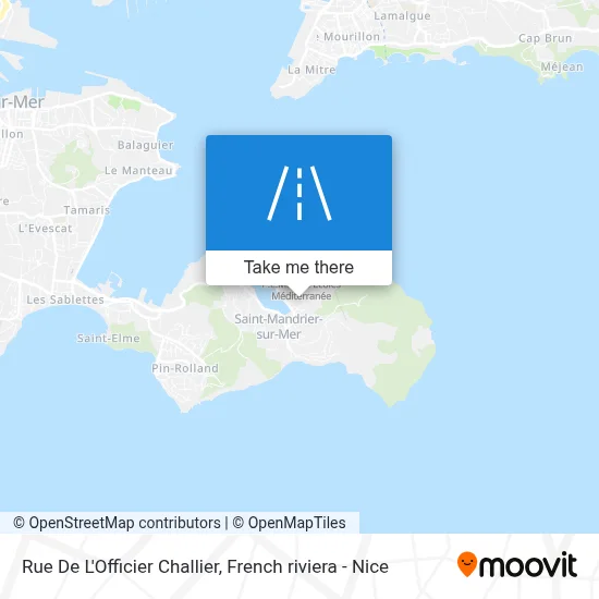 Rue De L'Officier Challier map