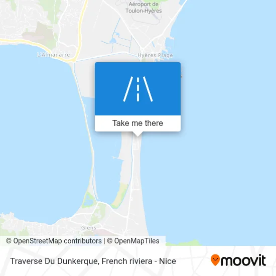 Traverse Du Dunkerque map