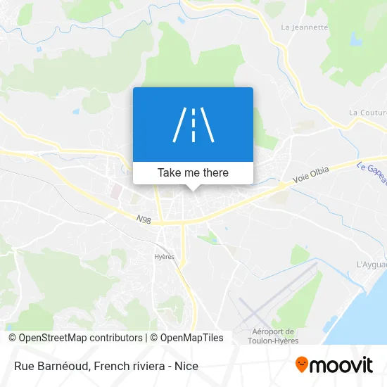 Rue Barnéoud map