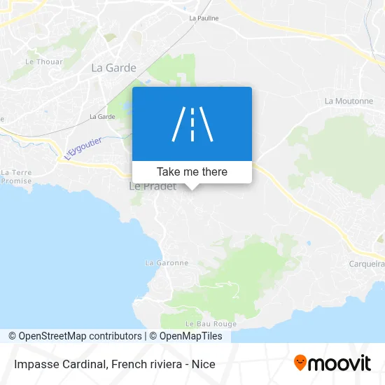 Impasse Cardinal map