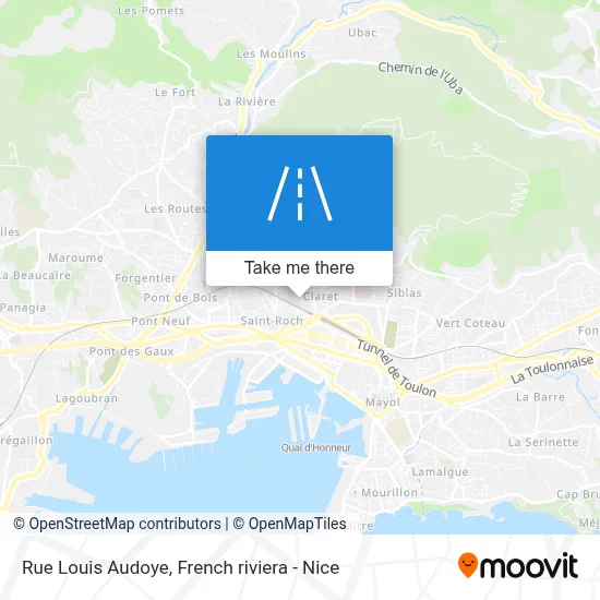 Rue Louis Audoye map