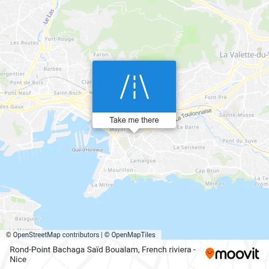 Rond-Point Bachaga Saïd Boualam map