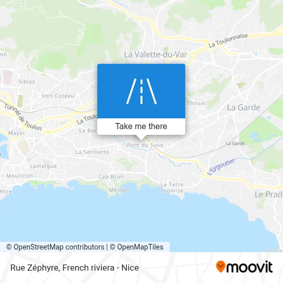Rue Zéphyre map