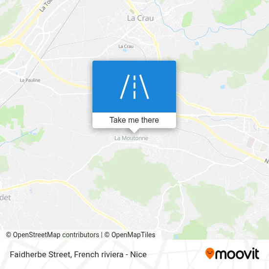 Mapa Rue Faidherbe