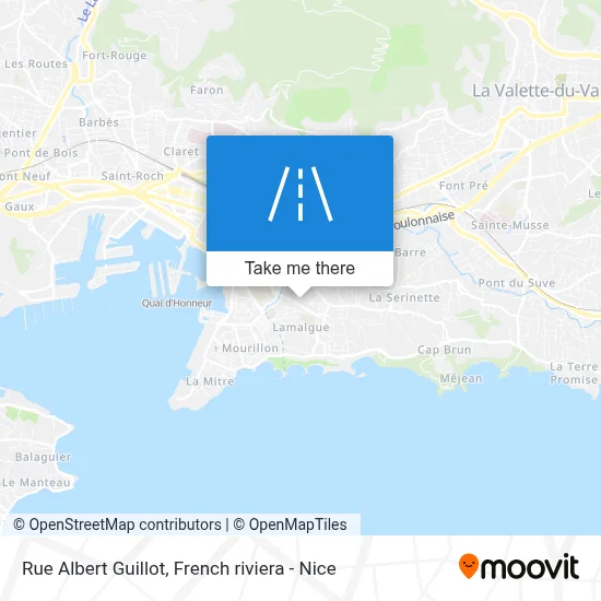 Rue Albert Guillot map