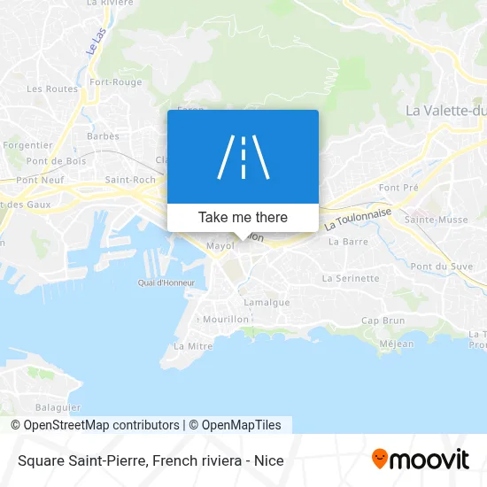 Square Saint-Pierre map