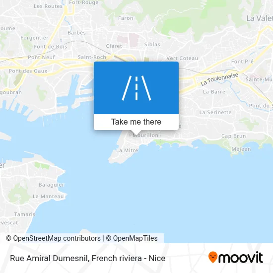 Rue Amiral Dumesnil map