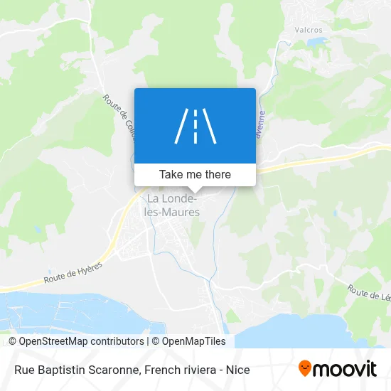 Rue Baptistin Scaronne map