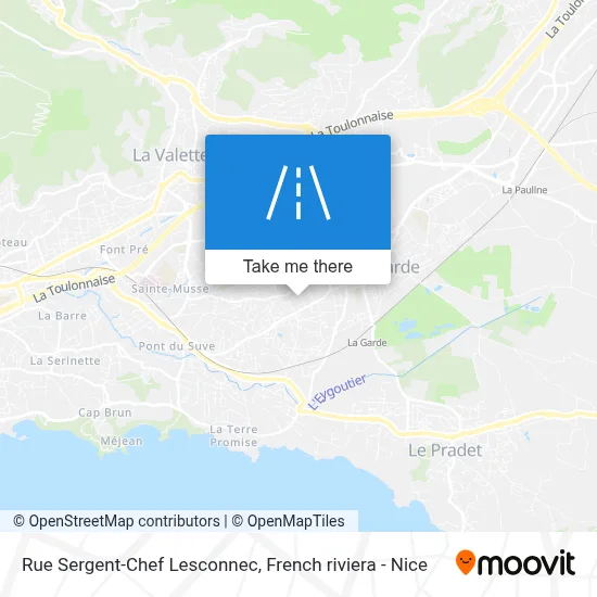 Rue Sergent-Chef Lesconnec map
