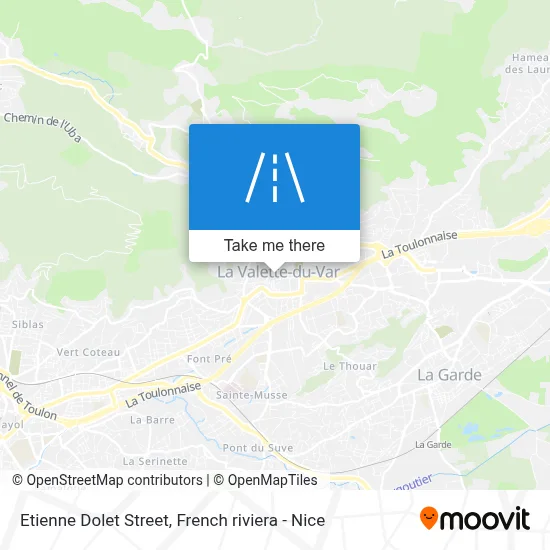 Rue Etienne Dolet map