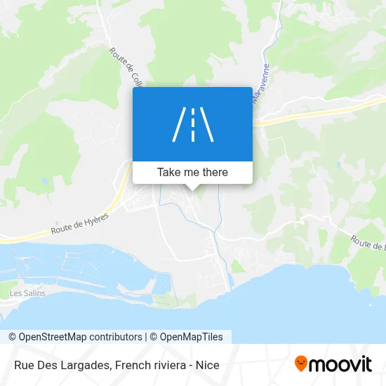 Rue Des Largades map