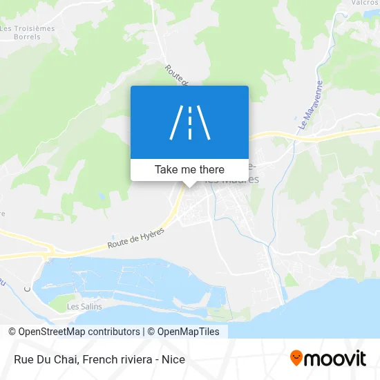 Rue Du Chai map