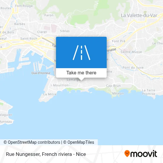 Rue Nungesser map