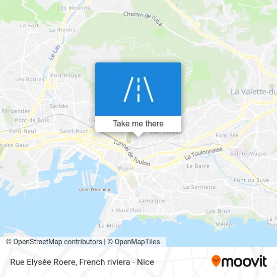 Rue Elysée Roere map