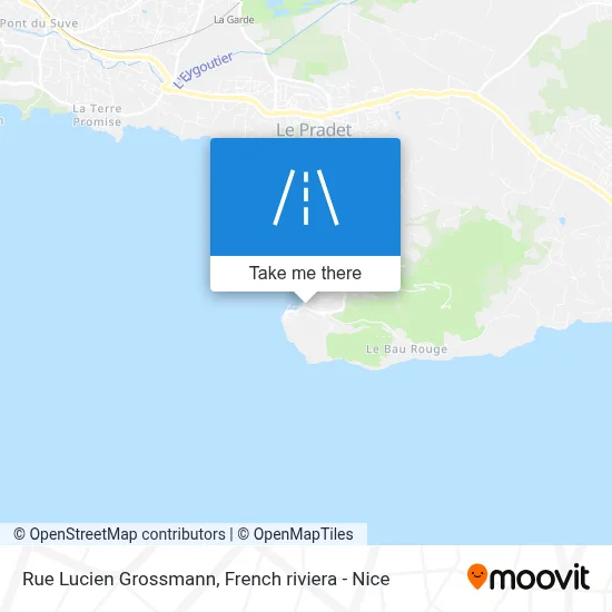 Rue Lucien Grossmann map