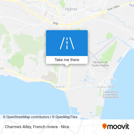 Allée Des Charmes map