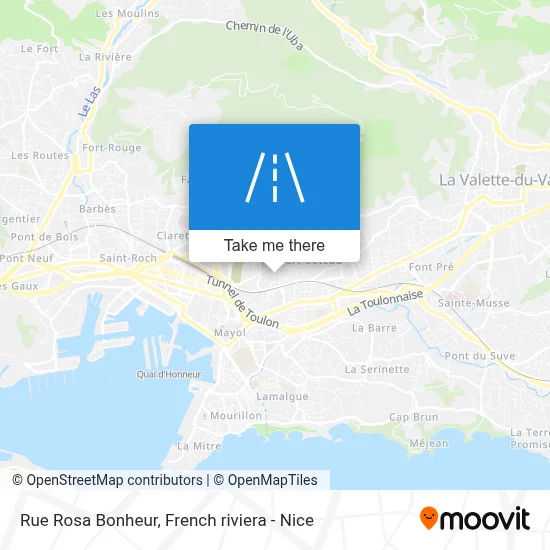 Rue Rosa Bonheur map