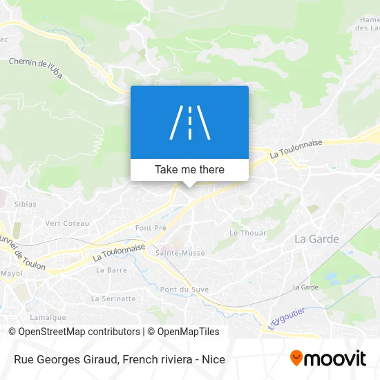 Rue Georges Giraud map