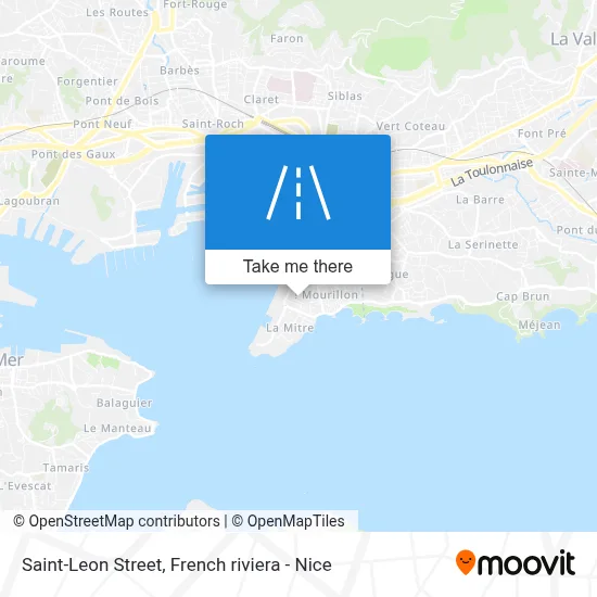 Rue Saint-Léon map