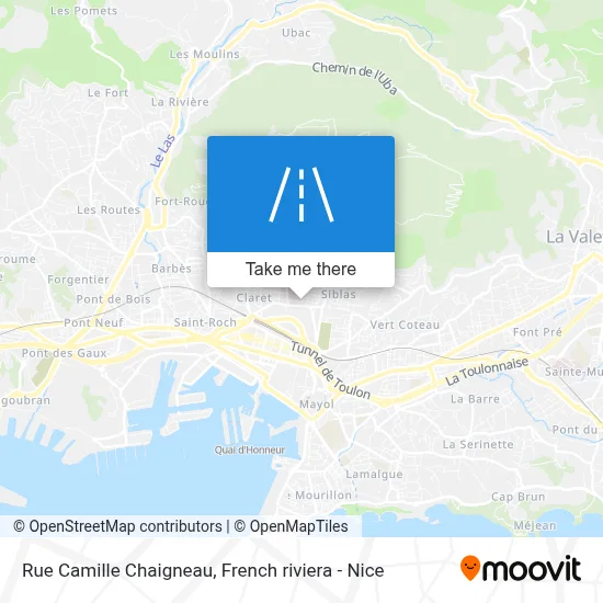 Rue Camille Chaigneau map