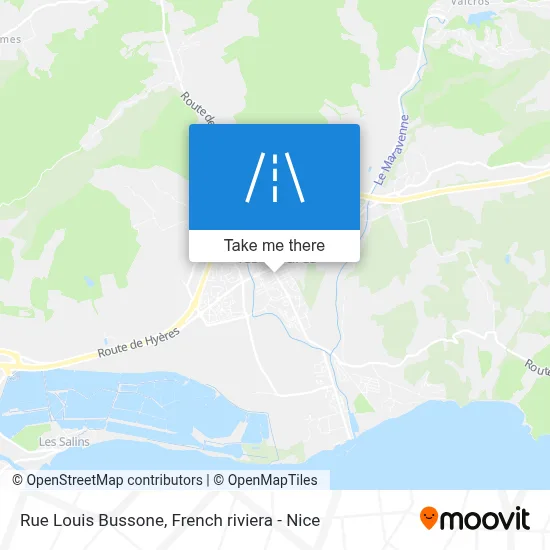 Mapa Rue Louis Bussone