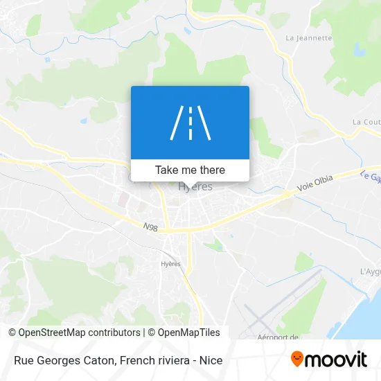 Rue Georges Caton map