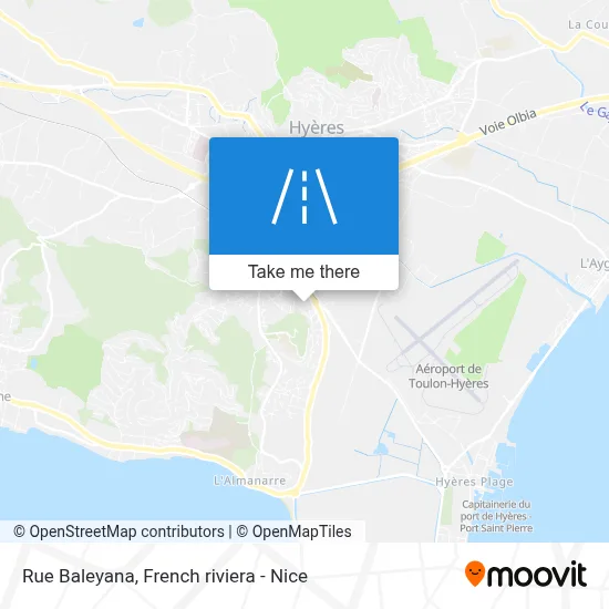 Rue Baleyana map