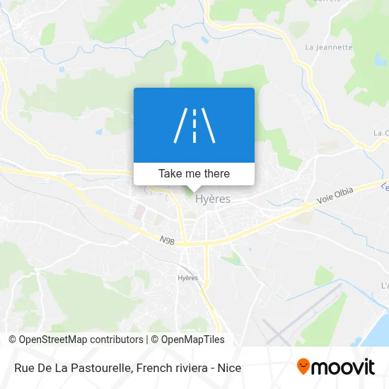 Rue De La Pastourelle map
