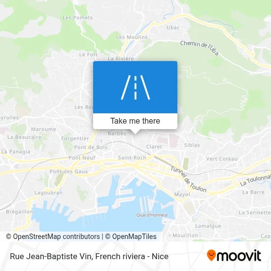 Rue Jean-Baptiste Vin map