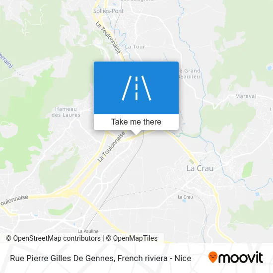 Rue Pierre Gilles De Gennes map