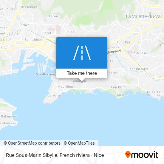 Rue Sous-Marin Sibylle map