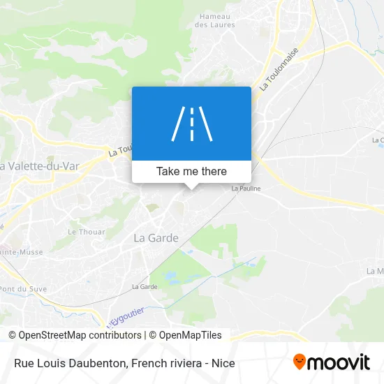 Rue Louis Daubenton map