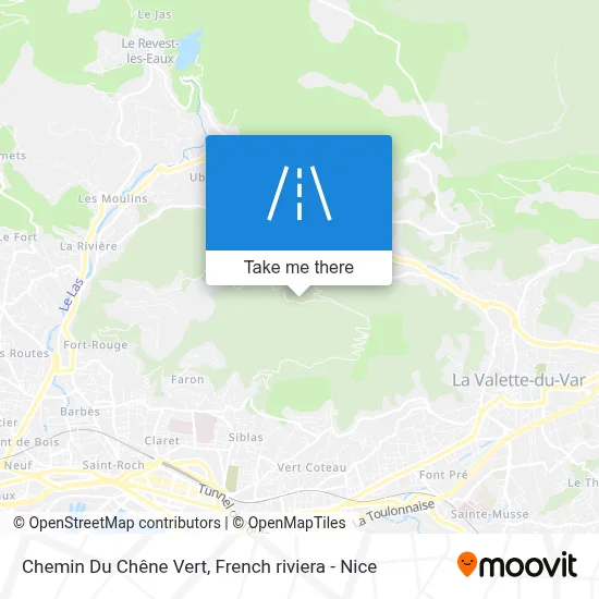 Chemin Du Chêne Vert map