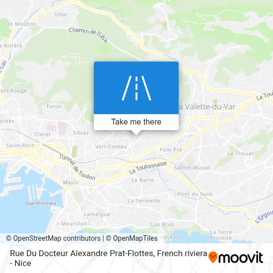 Rue Du Docteur Alexandre Prat-Flottes map