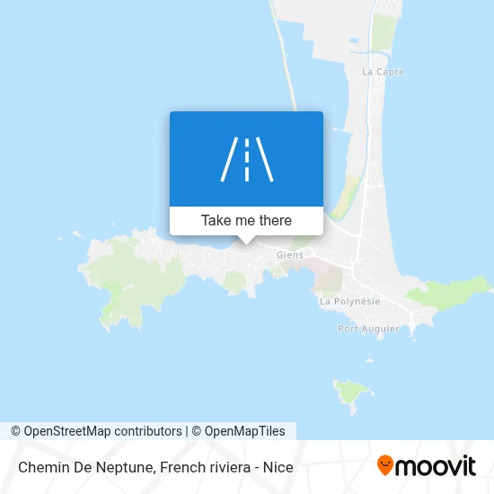Chemin De Neptune map