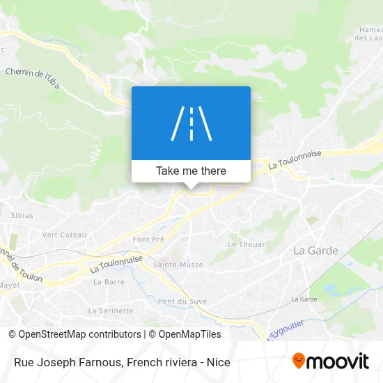 Rue Joseph Farnous map