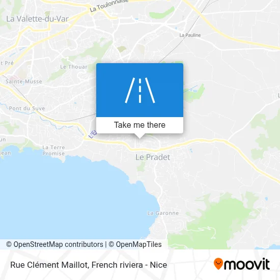 Rue Clément Maillot map