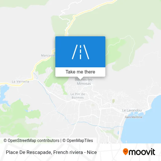 Place De Rescapade map