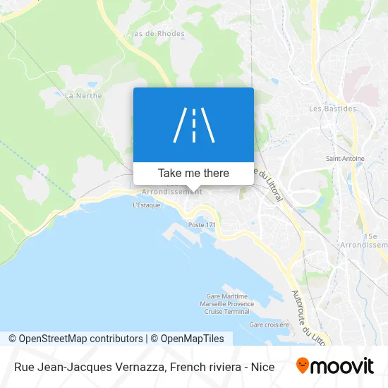 Rue Jean-Jacques Vernazza map